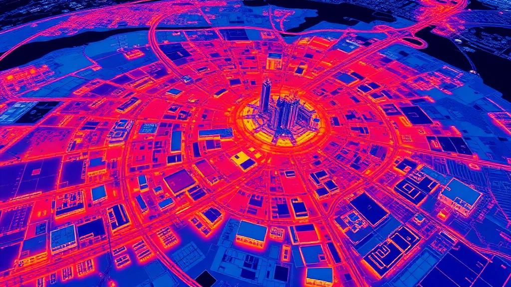 Thermal imagery of industrial equipment